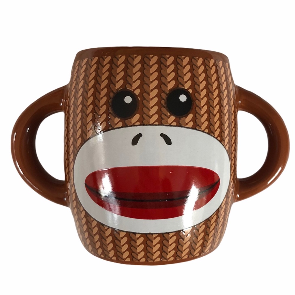 Sock Monkey Mug Galerie Double Handle